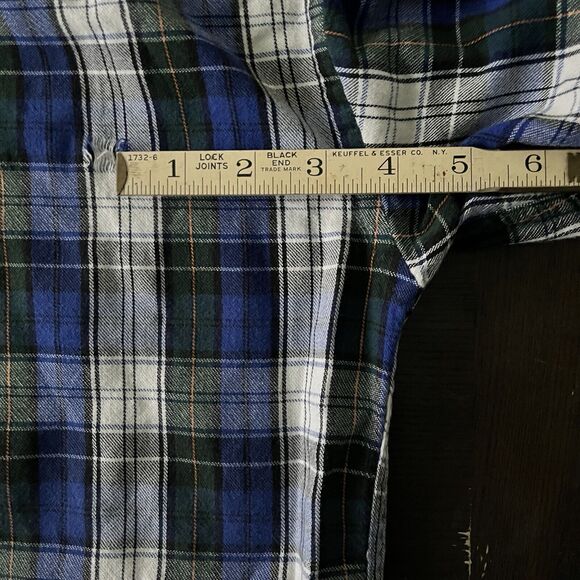 Woolrich Plaid Flannel Shirt Men’s Small Vintage Long Sleeve - Picture 5 of 7